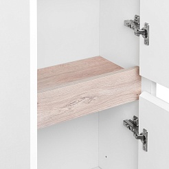 Акватон Шкаф пенал Нортон 34 R белый – фотография-3